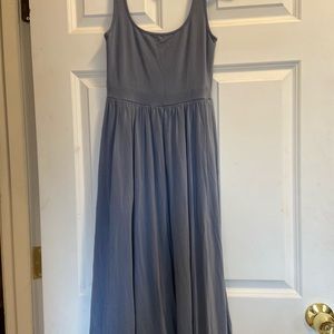 Aritzia Market Dress Granite Blue